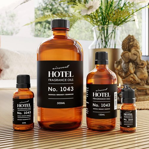 AirScent Magnolia Wood Diffuser Oil - Magnolia Bergamot Cedarwood | Premium 10 mL Dropper Bottle