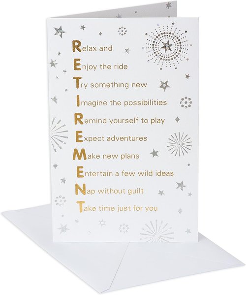 American Greetings Retirement Card (Time of Your Life)