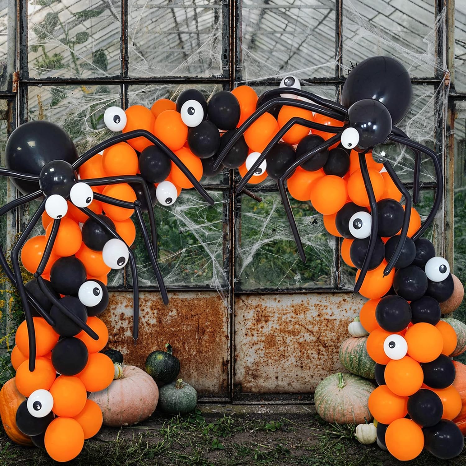 Orange Balloons | 110 Pcs Mini 5-Inch Thick Latex Balloons for Birthday & Baby Shower Decor