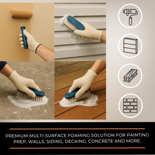 KABIN Kathite TSP Cleaner – Heavy-Duty Degreaser & Multi-Surface Prep – 2 lb Powder – Foaming Paint Prep Solution for Walls, Siding, Decks, Concrete & More – Fast-Dissolving – Made in Canada