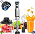 **Skiennix 5-in-1 Immersion Blender - 1000W Heavy Duty Motor, 21 Speed & Turbo Mode, Stainless Steel Blades**