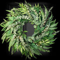 22 Inch Eucalyptus Wreaths for Front Door Year Round, Large Green Artificial Farmhouse Wreath for Home Decorations Outdoo Indoor Wall Window Porch
