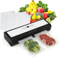 Skiennix Automatic Vacuum Sealer Machine - 5-in-1 Food Sealer with 10 Storage Bags for Moist & Dry Food