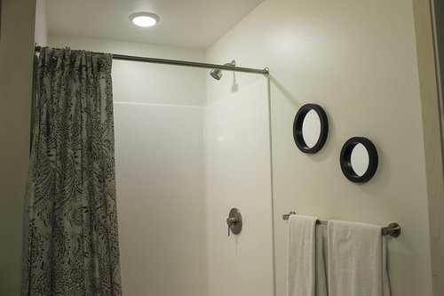 Design House 60 in. Shower Rod in Satin Nickel