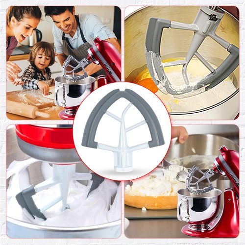 Perfect replacement attachment Compatible with KitchenAid 4.5 & 5 Quart Tilt-Head Stand Mixers – Ideal for mixing cake batter and cookie dough