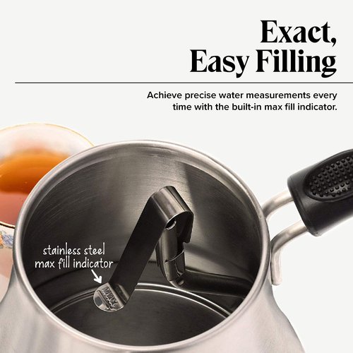Electric Gooseneck Kettle - 0.8L, 120 Volt, Stainless Steel Electric Tea Kettle - Water Pot Heater/Warmer, Coffee & Tea