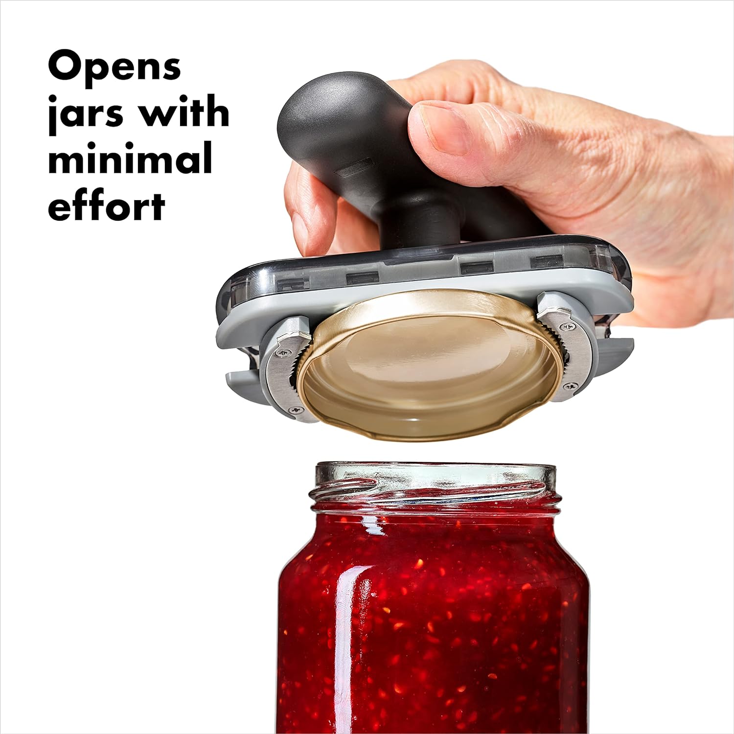 OXO Good Grips Jar Opener - Effortless Twisting with Basepad for Easy Use