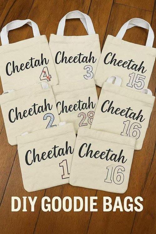 GiftExpress 26 Pack Canvas Tote Bags - Reusable Small 8" x 8" Natural Color Bags for Crafts & Goody Bags