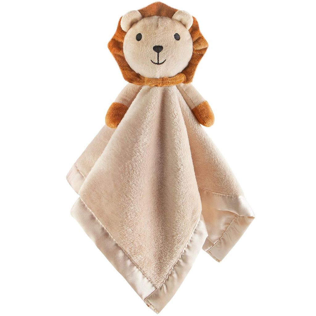 Pro Goleem Lion Security Blanket - Soft Lovey Snuggle Toy for Newborns | 16 Inch Unisex Gift