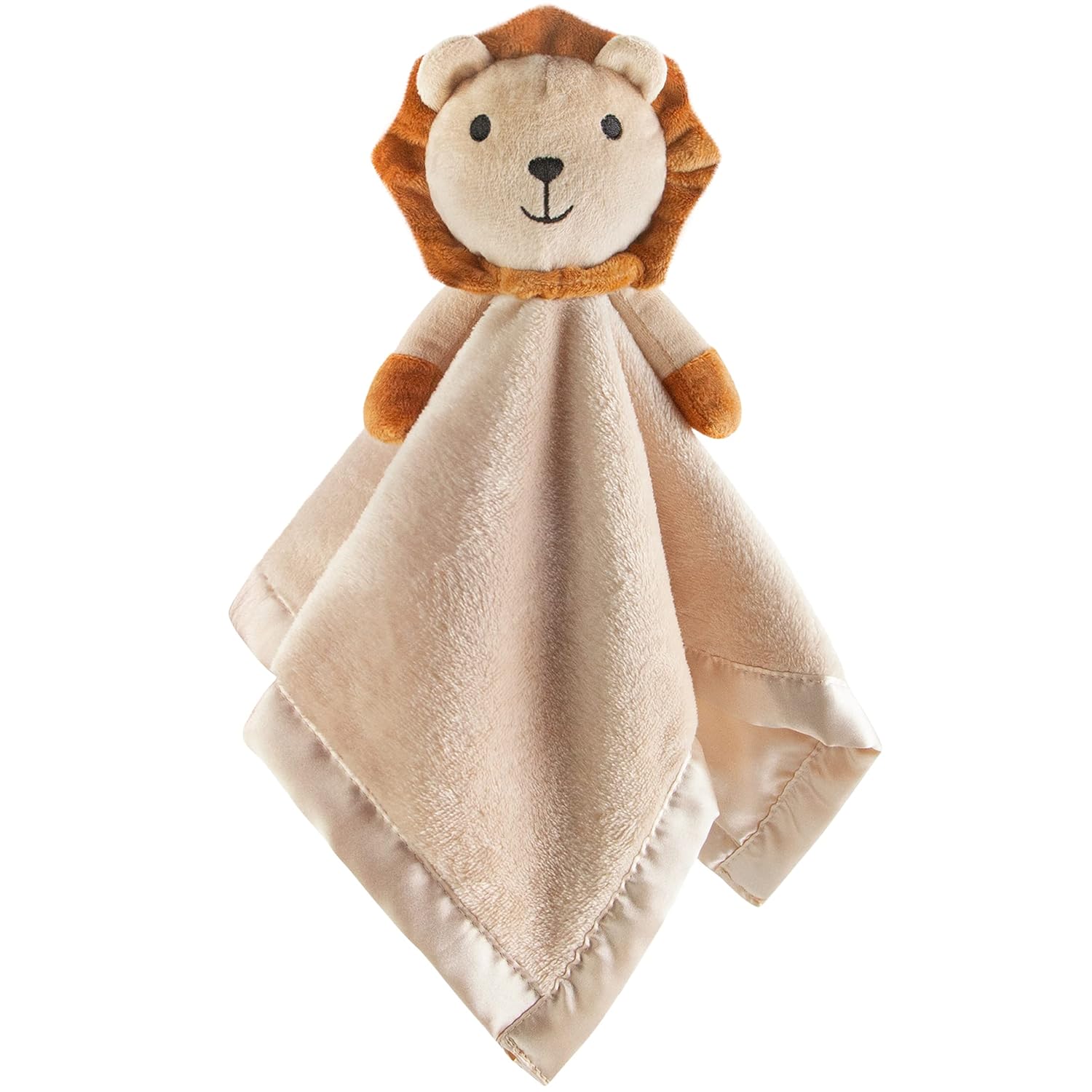 Pro Goleem Lion Security Blanket - Soft Lovey Snuggle Toy for Newborns | 16 Inch Unisex Gift