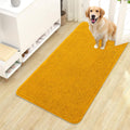 OLANLY Dog Door Mat - Absorbent Non-Slip Washable Doormat for Muddy Paws | 44x24 Golden Yellow