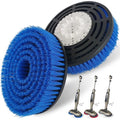 2 Pack S7001 Upgraded Mop Pad Replacement Brush Heads for Shark Steam Mop Pads | Professional Cleaning and Polishing | Compatible with Shark S8201/S7000Series | for Deep Cleaning Hard Floors (Blue)