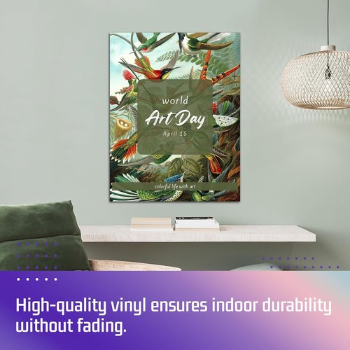 BillyPrint Custom Poster Prints - Personalized Waterproof Vinyl Wall Art | 8.5x11in Size
