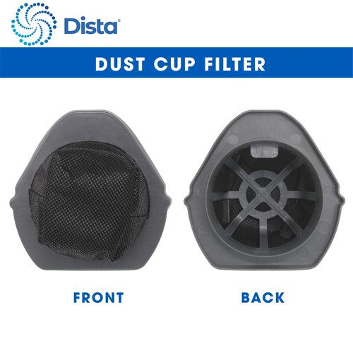Dista Filter - XDCF800 Premium Dust Cup Filter Replacements Compatible with Shark Cordless Pet Perfect Lithium-Ion Handheld Vacuum Model LV800 LV801 LV801C Compare to Part # XDCF800. Pack of 4