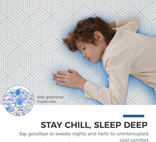 FATHOM Firm Twin Mattress - 6 Inch Memory Foam for Back Pain Relief | Cool Sleep with Gel Foam, CertiPUR-US Certified