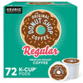 Original Donut Shop K-Cup Pods - Medium Roast Coffee, 72 Count | Single-Serve Convenience