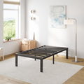 COMASACH Twin Size Bed Frame 16" Tall Heavy Duty, Metal Platform Bed Frame,Sturdy Steel Frame,No Box Spring Needed,Noise-Free,Easy Assembly