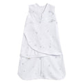 HALO 100% Cotton Sleepsack Swaddle - 3-Way Adjustable Wearable Blanket, Stardust, Newborn (0-3 Months)