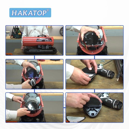 HAKATOP 70-054-0100 Air Filter Kit for Pro Temp Heat-Stream Mi-T-M 68-3046 Replaces Part 700540100 70023100