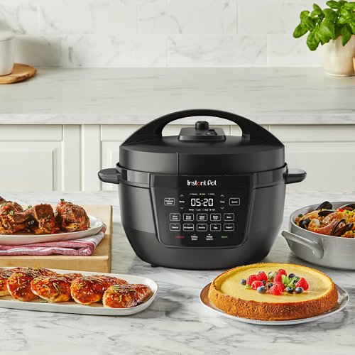 Instant Pot 7.5QT RIO Wide - 7-in-1 Electric Multi-Cooker with WhisperQuiet Steam Release | Large Capacity & Versatile Cooking Functions