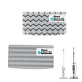 Shark Genuine Steam Mop Replacement Pads 2 Pack – 1 Dirt Grip & 1 Scrub Pad Included, Machine Washable, Designed for Sealed Hard Floors, Compatible with Shark S1000 & S2000 Series ONLY, 1153FCS2000