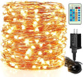Moobibear LED String Lights - 99ft 300 LEDs Dimmable Warm White Fairy Lights | Remote Control for Outdoor & Indoor Decor