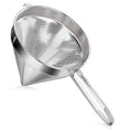 New Star Foodservice 537478 18/8 Stainless Steel China Cap Strainer (7-Inch, Fine Mesh)