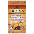 Twinings Herbal Tea - Orange & Cinnamon Spice, Naturally Caffeine-Free, 20 Individually Wrapped Bags