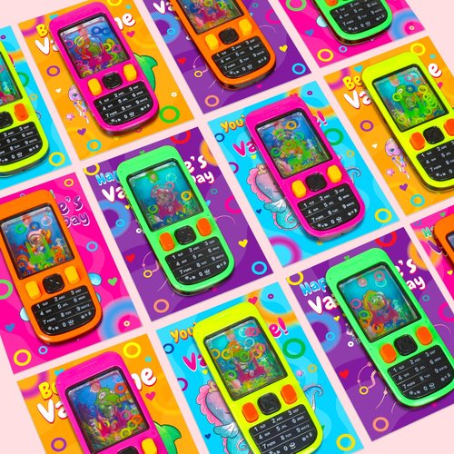 24pcs Water Games Handheld Valentines Day Cards Gifts For Kids Water Ring Game Toys With Valentine’s Greeting Cards Valentines Party Favors Classroom Exchange Gifts School Supplies Goodie Bag Bulk Toy