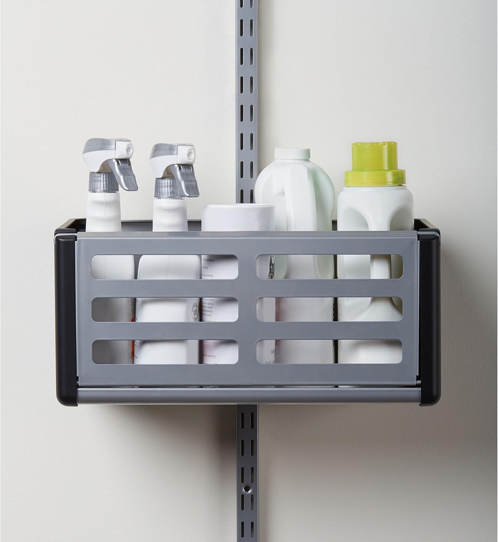 Rubbermaid FastTrack Rail Access Bin - Versatile Garage Organizer for Sports & Gardening Supplies | Durable Storage Solution