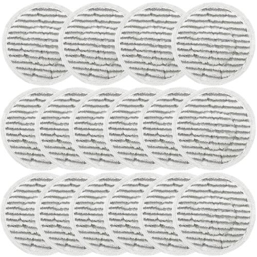16 Pack S7001 Pads Replacement Steam Mop Pads for Shark S7001 S8201 S7201 S7000AMZ S8001 S7000 S7005 S7020 Series Steam Mop Pads,Steam & Scrub All-in-One Scrubbing Mop Pads,Compare Part #:XKITP7000