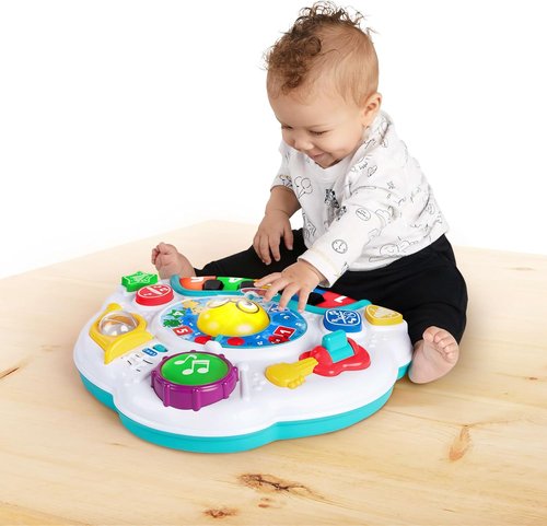 Baby Einstein Discovering Music Activity Table - Engaging Play for Ages 6 Months +