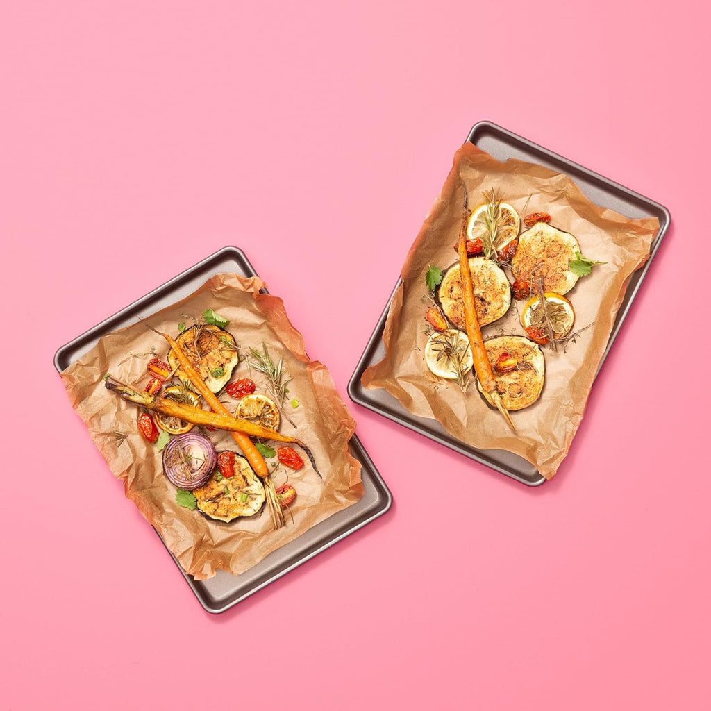 Parchment Paper by Good: 24 Pre-Cut Half Sheets | Unbleached, Non-Toxic, Oven-Safe & Non-Stick