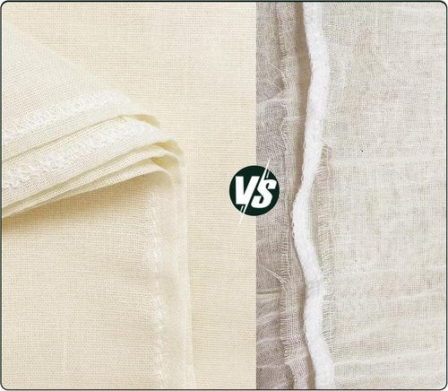 Grade 100 Cheesecloth - Precut Unbleached Cotton for Straining | 15 Pack with Hemmed Edges, 10 pcs 20x20 & 5 pcs 15x15