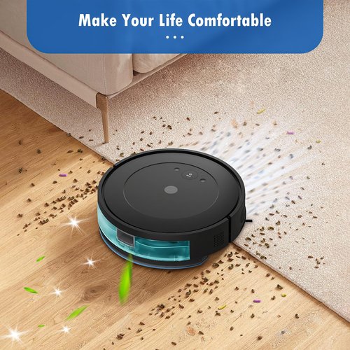 6 Pack Mop Replacement for iRobot Roomba Combo Essential Robot Vacuum & Mop Y0140 / Y0110 / Q011 / Q012 / Q052/ Roomba 104 / Roomba 105 Combo, Microfiber Washable Mopping Pads
