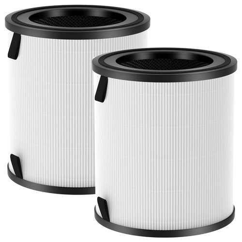 2 Pack LV-H133 Replacement Filter Compatible with LEVOIT LV-H133 Air Purifier, 3-in-1 HEPA Filter, Part No. LV-H133-RF