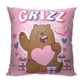 NORTHWEST Cartoon Network - We Bare Bears Pillow, 18" x 18", Grizz