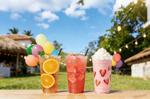 HGJDLM [25 SETS] 32 oz Cups with lids, Plastic Cups with Lids and Straws Ideal for cold drinks, smoothies, iced coffee, milkshakes Suitable for parties, events, weddings and various other gatherings.