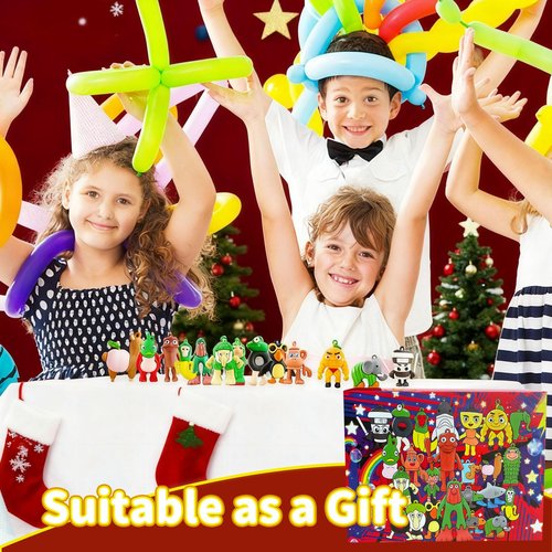 Advent Calendar 2026 for Kids,24 Days of Surprise Countdown Calendar with 24pcs figurines for Boys & Girls,Gifts for Valentine's Day Easter, Fun Christmas Party Favors for Kids
