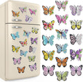 Umigy Butterfly Diamond Art Magnets Kit - 16 Pcs DIY Gem Art for Refrigerator | Spring Home Decor