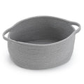 Happyiren Cute Woven Storage Basket - Versatile Decorative Organizer with Handle for Gifts & Toys