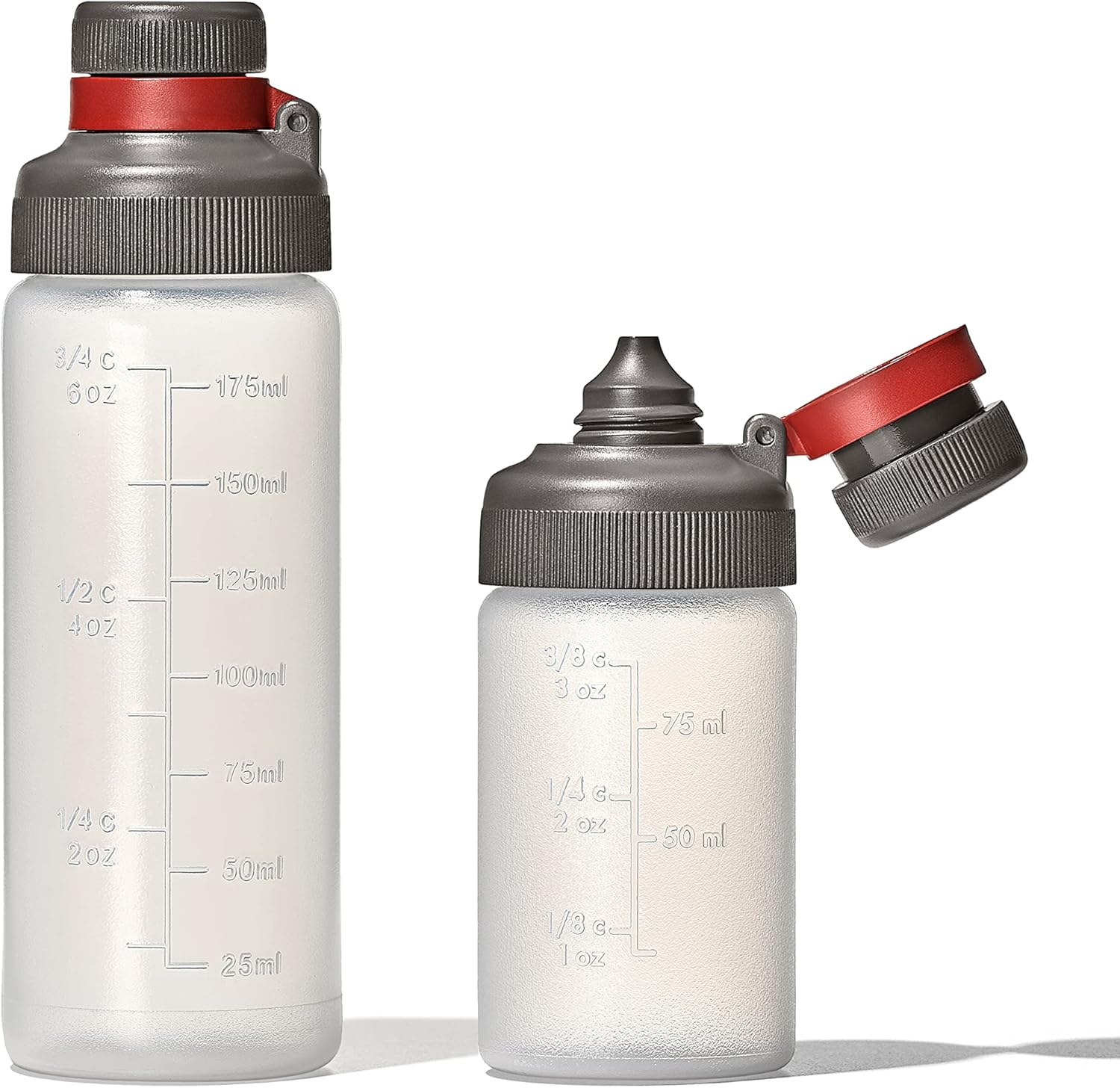 OXO Squeeze Bottle Set - Leakproof Design for Outdoor Adventures | Perfect for Camping & Hiking