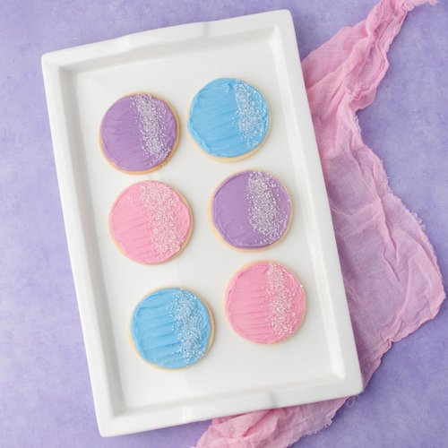 Dye Free Food Coloring Set – 3 Bottles (Blue, Purple & Pink) 1.22 fl oz | All Natural, Free from Artificial Dyes | For Frosting, Baking, Icing & Desserts (Pastel, 3 pack)
