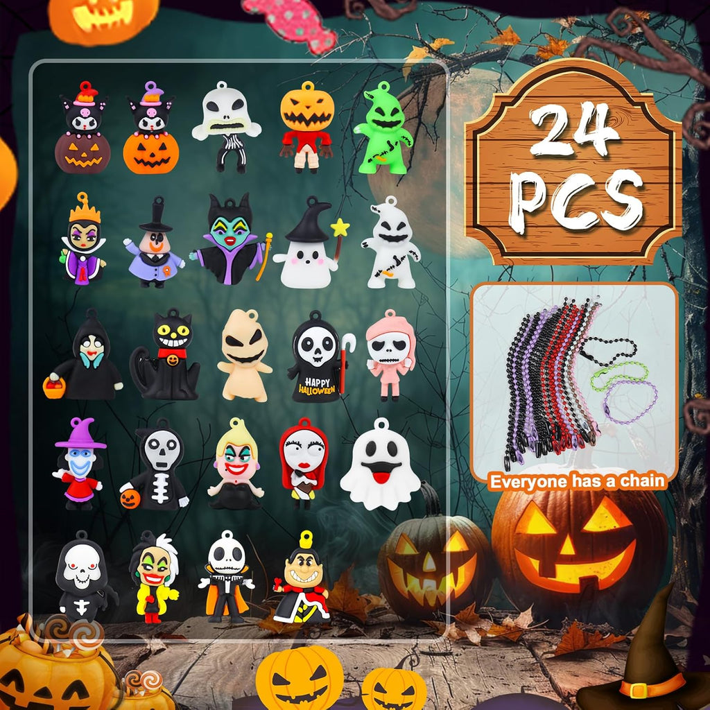 SWIND Christmas Advent Calendar 2026 - Horror Figures Countdown with 24 Collectible Dolls for All Ages