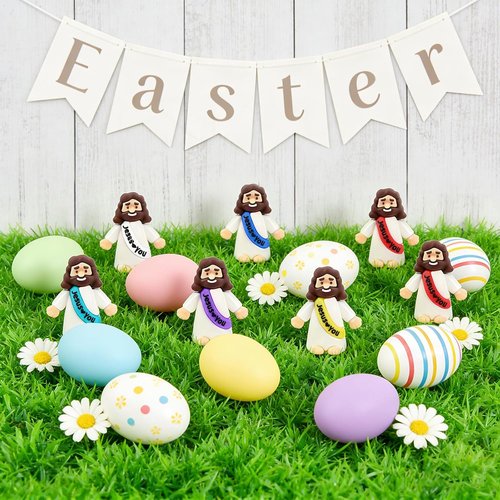 Little Jesus Statues by [Brand Name] - 350 Bulk Mini Figurines for Church & Baptism Gifts