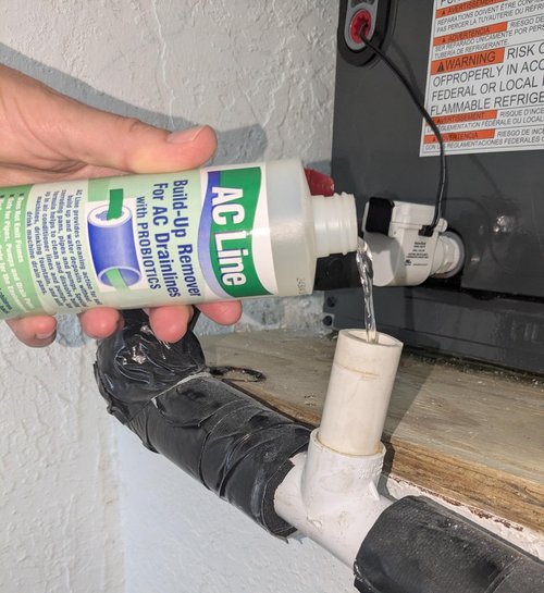 AC Drain Line Cleaner - 2 Pack / 6 Month Supply - Cleans HVAC drain lines, AC line cleaner, condensate lines, fountain drink drain lines and more
