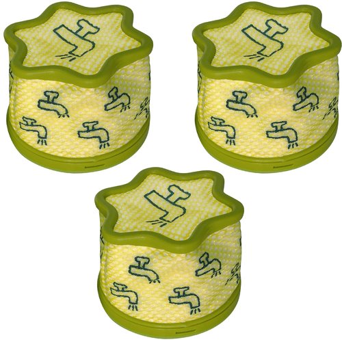 Fette Filter - A9 Premium Vacuum Replacement Pre Filter Compatible with LG Vacuum Cleaner A9 Cord Zero Part # ADQ74774001 3 Pack