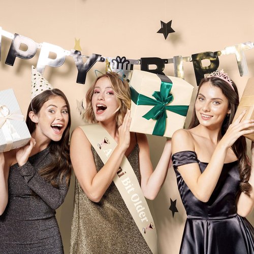 Xinnun Martini Birthday Party Decorations a Tini Bit Older Sash Martini Bar Birthday Espresso Party for Women Girls