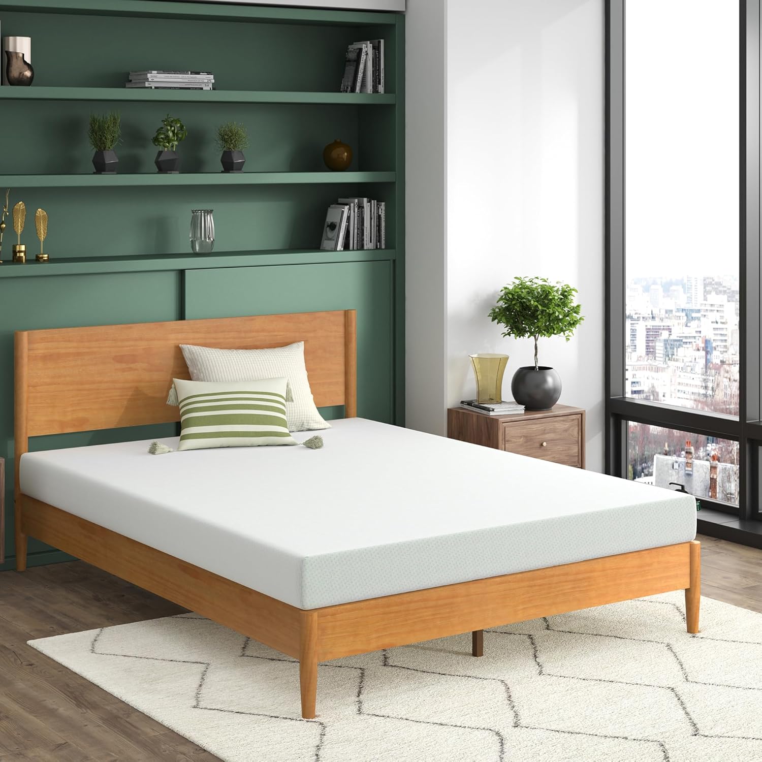 Zinus 6 Inch Green Tea Memory Foam Mattress - King Size | Fiberglass Free & CertiPUR-US Certified