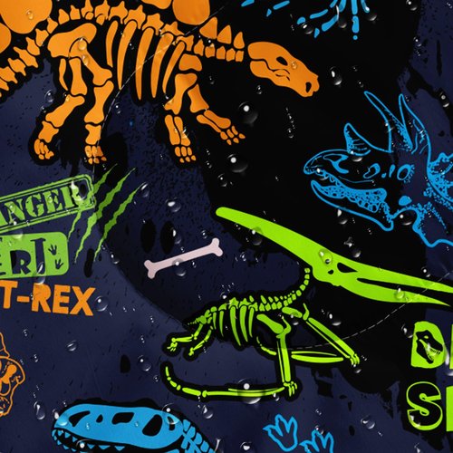 Smell Sunshine Kids Sleeping Bag for Boys Girls,Cartoon Dinosaur Print-Lightweight Warm Portable Outdoor Indoor-Waterproof Cold Weather Resistant Sleeping Bag for Camping Hiking(Dinosaur)
